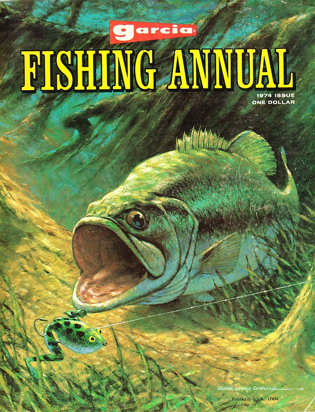 1974 Garcia Fishing Annual